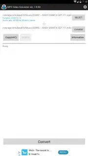 MP3 Video Converter скриншот 1