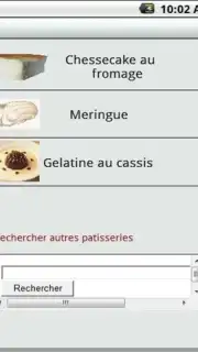Recettes patisseries скриншот 2