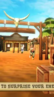 Western Fps Cowboy Sniper Town скриншот 3