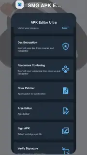 SMG APK Editor Pro скриншот 1