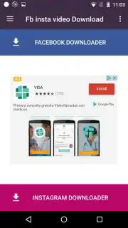 Fb insta video Download скриншот 8