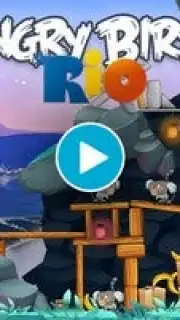Angry Birds Rio скриншот 1