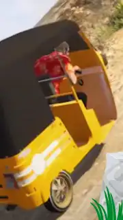 Autorickshaw Tuktuk Hill Drive скриншот 4