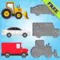 Vehicles Puzzles for Toddlers!